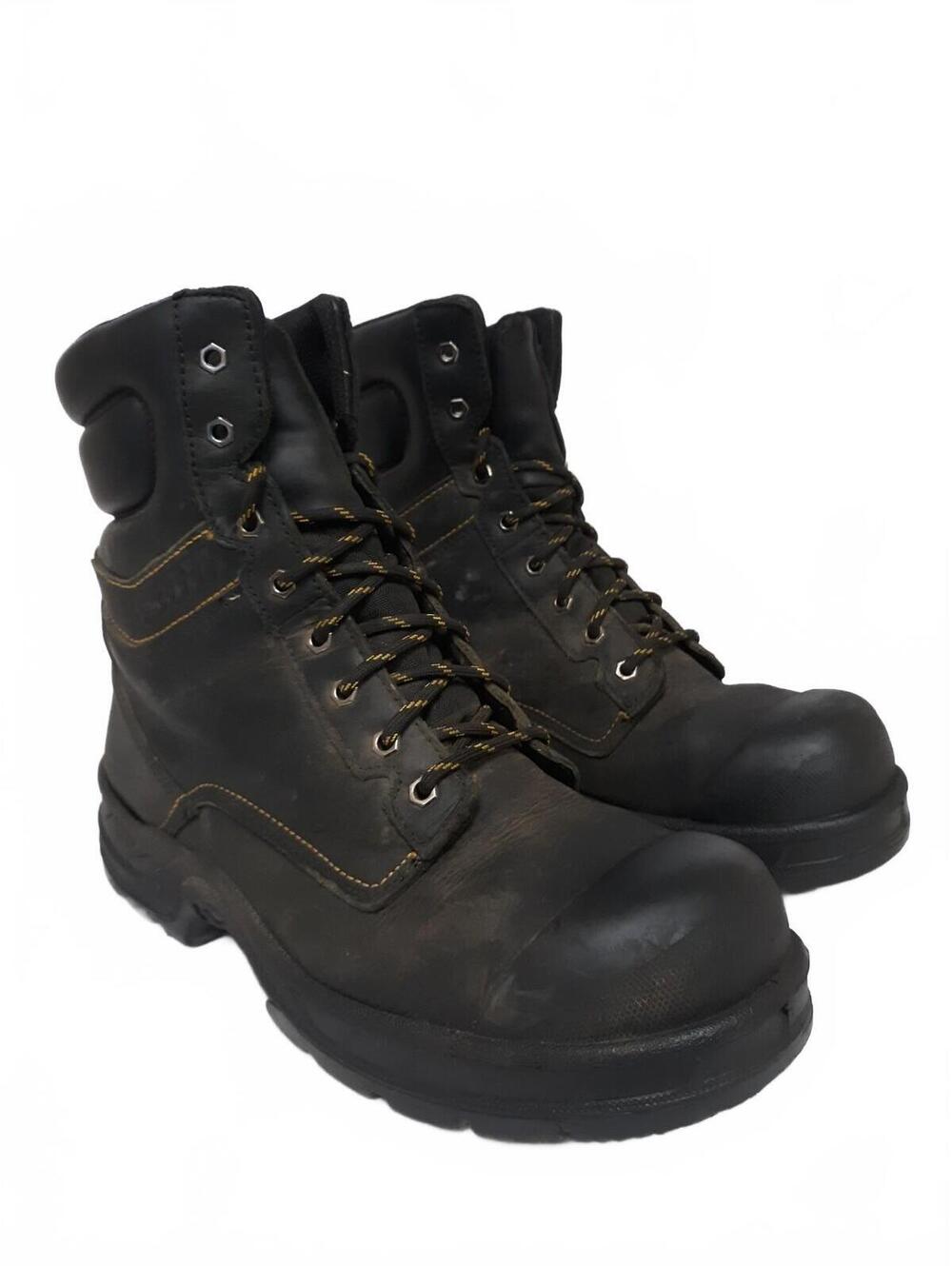 Dakota Men's 8'' 877 Steel Toe Steel Plate Insulated Work Boots Black Size 11M